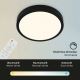 Briloner 3701-015 - LED loftlampe dæmpbar RUNA LED/18W/230V 2700-6500K + fjernbetjening