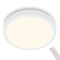 Briloner 3704-016 - LED loftlampe dæmpbar RUNA LED/22W/230V 2700-6500K hvid + fjernbetjening