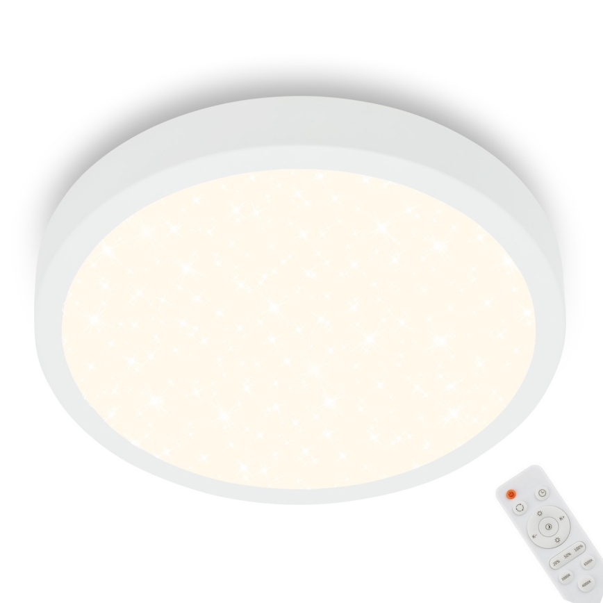 Briloner 3704-016 - LED loftlampe dæmpbar RUNA LED/22W/230V 2700-6500K hvid + fjernbetjening