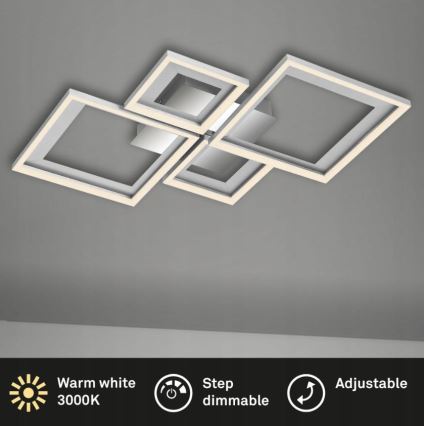 Briloner 3727-019 - LED loftlampe dæmpbar FRAME LED/38W/230V