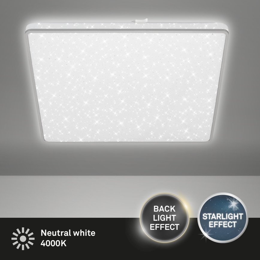 Briloner 3749-414 - LED loftlampe LINO LED/24W/230V mat krom