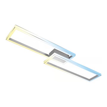 Briloner 3761019 - Dæmpbar LED-loftlampe LED/45W/230V 2700-6500K mat krom + fjernbetjening