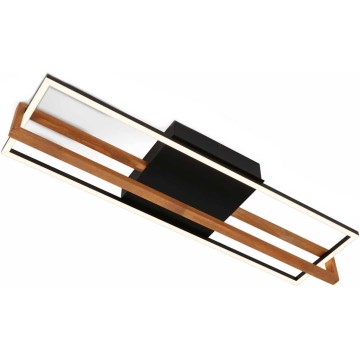 Briloner 3777-015 - LED-loftlampe FRAME LED/21W/230V 3000K sort