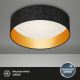 Briloner 3882-015 - LED loftlampe MAILA STARRY LED/18W/230V sort/guldfarvet