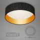 Briloner 3882-015 - LED loftlampe MAILA STARRY LED/18W/230V sort/guldfarvet