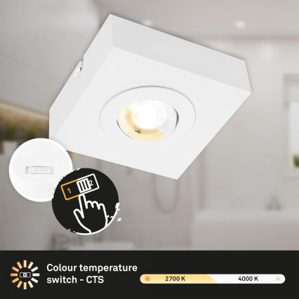 Briloner 3996016 - LED spotlampe CTS LED/4W/230V 2700/4000K hvid