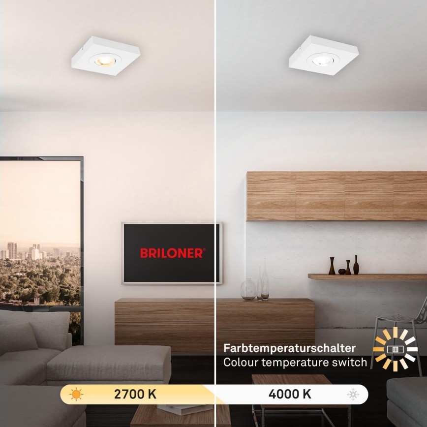 Briloner 3996016 - LED spotlampe CTS LED/4W/230V 2700/4000K hvid