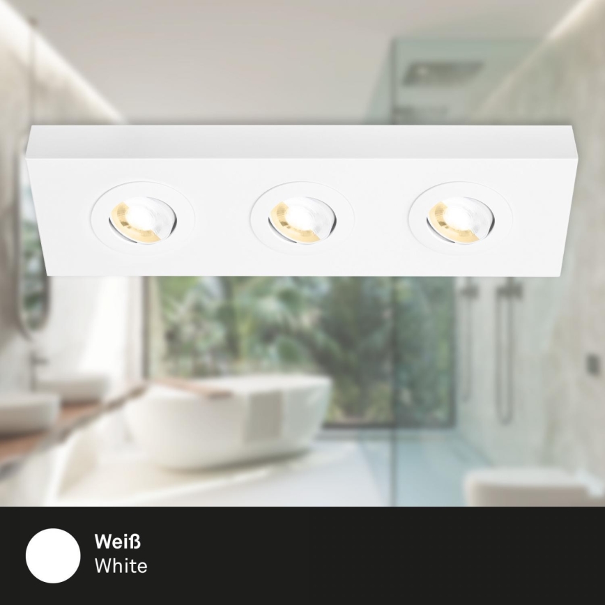 Briloner 3996036 - LED spotlampe CTS 3xLED/4W/230V 2700/4000K hvid