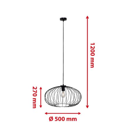 Briloner 4023-015 - Pendel KAGO 1xE27/60W/230V