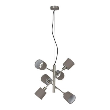 Briloner 4810-062 - Loftlampe med wire 6xE14/5,5W/230V