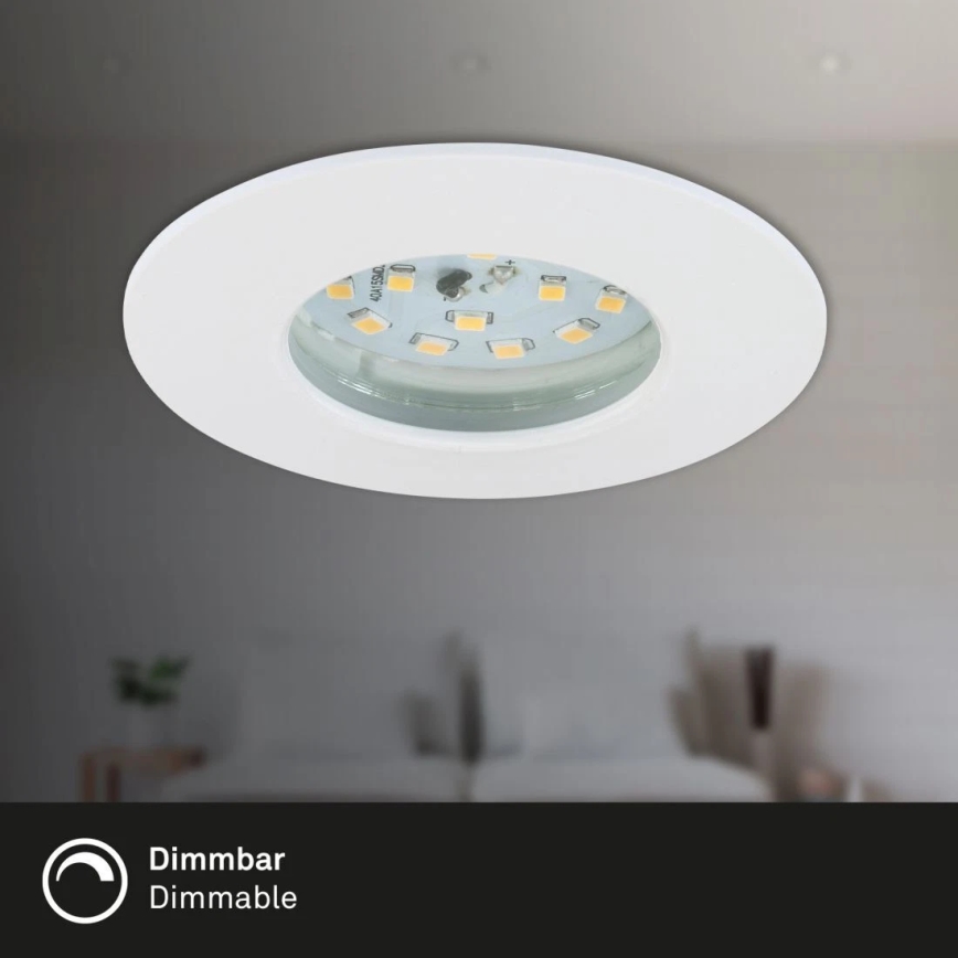 Briloner 6994-036 - Sæt med 3x LED indbygningsspots til badeværelset LED/5W/230V IP44