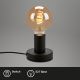 Briloner 7023-015 - Bordlampe TEEPU 1xE27/10W/230V sort