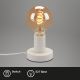 Briloner 7023-016 - Bordlampe TEEPU 1xE27/10W/230V hvid