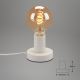Briloner 7023-016 - Bordlampe TEEPU 1xE27/10W/230V hvid