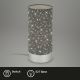 Briloner 7028-014 - Bordlampe STARRY SKY 1xE14/25W/230V grå