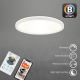 Briloner 7058-016 - LED lampe dæmpbar SLIM LED/18W/230V 2700-6500K Wi-Fi Tuya + fjernbetjening