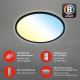 Briloner 7059-015 - LED loftlampe dæmpbar SLIM LED/22W/230V 2700-6500K Wi-Fi Tuya + fjernbetjening