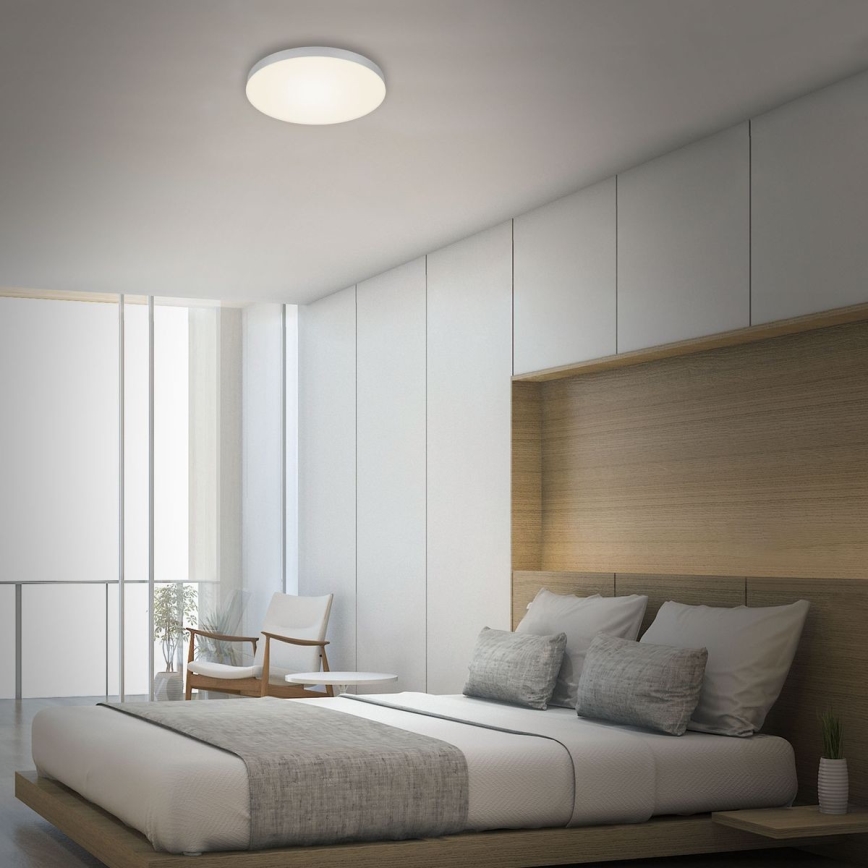 Briloner 7066-014 - LED loftlampe FLAME LED/21W/230V 3000K sølvfarvet diameter 28,7 cm