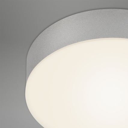 Briloner 7066-014 - LED loftlampe FLAME LED/21W/230V 3000K sølvfarvet diameter 28,7 cm