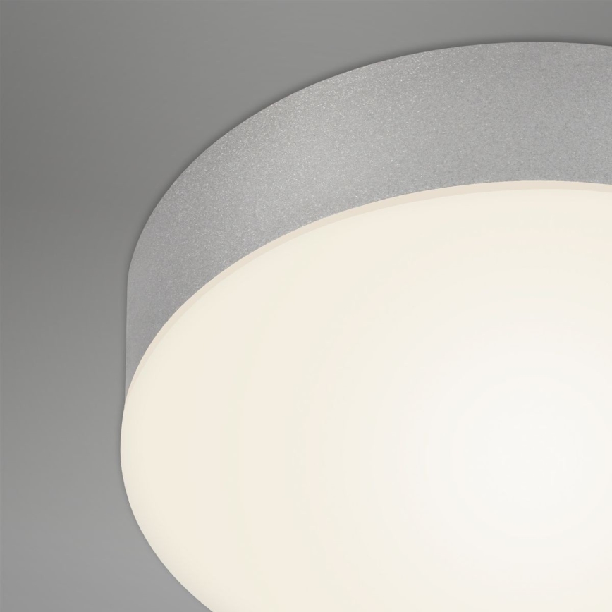 Briloner 7066-014 - LED loftlampe FLAME LED/21W/230V 3000K sølvfarvet diameter 28,7 cm