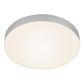 Briloner 7066-014 - LED loftlampe FLAME LED/21W/230V 3000K sølvfarvet diameter 28,7 cm