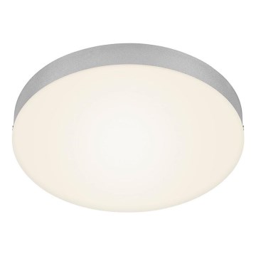 Briloner 7066-014 - LED loftlampe FLAME LED/21W/230V 3000K sølvfarvet diameter 28,7 cm
