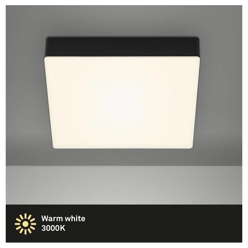 Briloner 7070-015 - LED loftlampe FLAME LED/16W/230V sort
