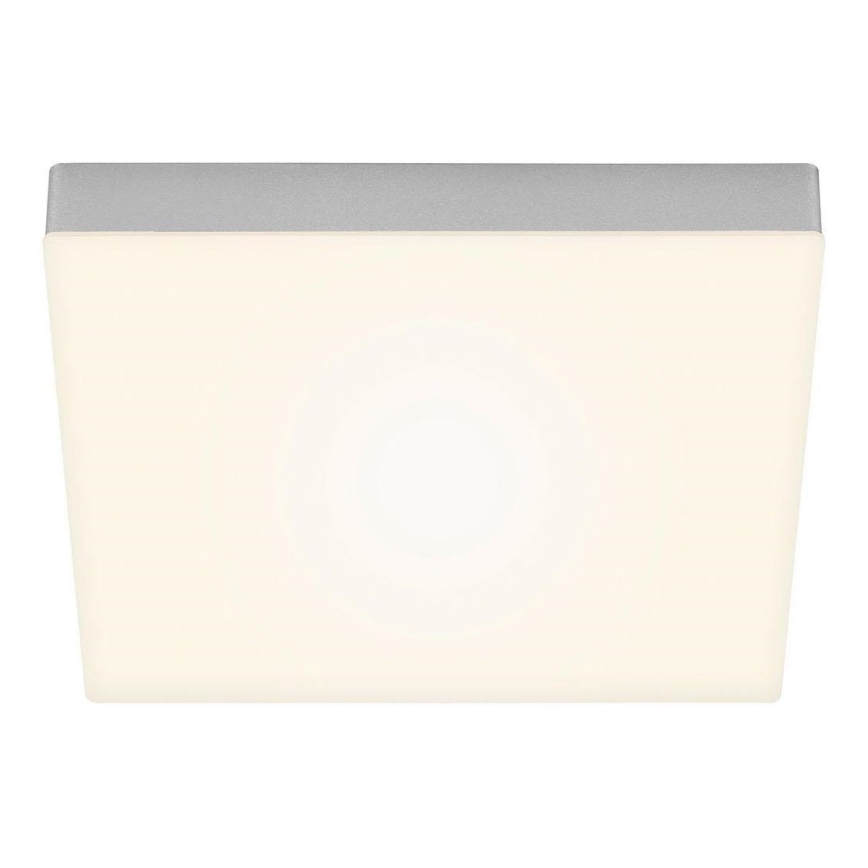 Briloner 7071-014 - LED loftlampe FLAME LED/21W/230V 3000K 28,7x28,7 cm sølvfarvet