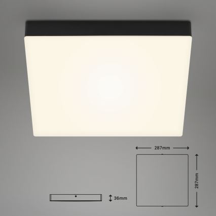 Briloner 7071015 - LED loftlampe FLAME LED/21W/230V sort