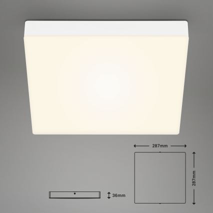 Briloner 7071016 - LED loftlampe FLAME LED/21W/230V hvid