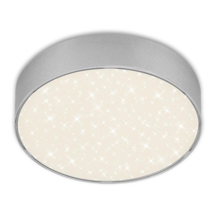 Briloner 7072-414 - LED loftlampe STAR SKY LED/11W/230V 4000K diameter 15 cm sølvfarvet