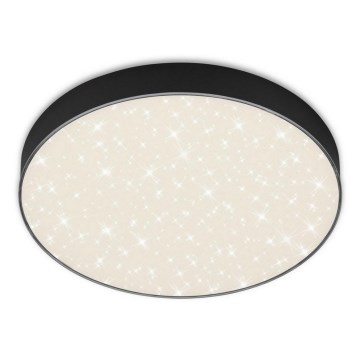 Briloner 7074-415 - LED loftlampe STAR SKY LED/21W/230V 4000K diameter 28 cm sort