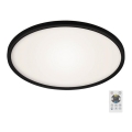 Briloner 7080-015 - LED dæmpbar loftlampe SLIM LED/22W/230V 2700-6500K + fjernbetjening