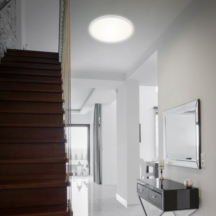 Briloner 7080-016 - LED loftlampe dæmpbar SLIM LED/22W/230V 2700-6500K + fjernbetjening