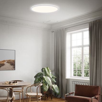 Briloner 7080-016 - LED loftlampe dæmpbar SLIM LED/22W/230V 2700-6500K + fjernbetjening