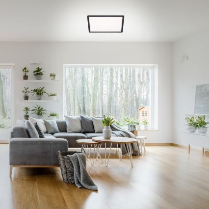 Briloner 7082-015 - LED loftlampe dæmpbar SLIM LED/22W/230V 2700-6500K + fjernbetjening