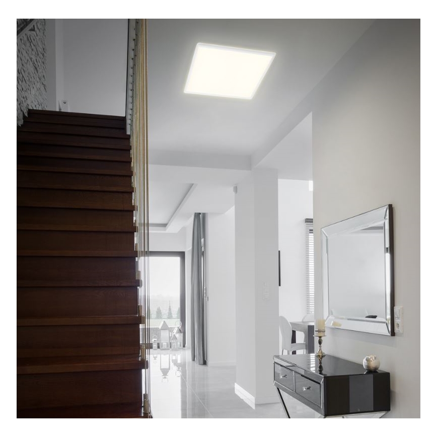 Briloner 7082-016 - LED dæmpbar loftlampe SLIM LED/22W/230V 2700-6500K + fjernbetjening