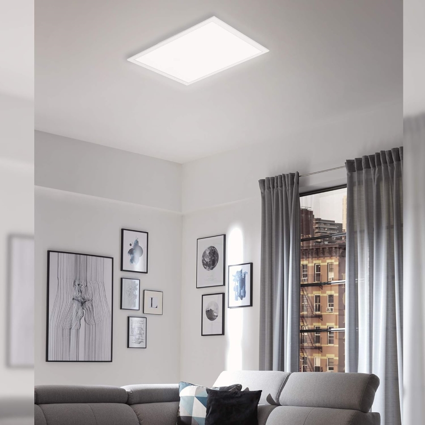 Briloner 7087-016 - LED lampe m. RGBW-farver dæmpbar SMART LED/24W/230V 3000-6500K Wi-Fi Tuya + fjernbetjening