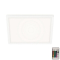 Briloner 7090-416 - LED RGBW Dæmpbar loftlampe SLIM LED/15W/230V + fjernbetjening
