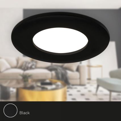 Briloner 7103-435 - SÆT 3x LED indbygningslampe til badeværelse dæmpbar LED/5W/230V IP44