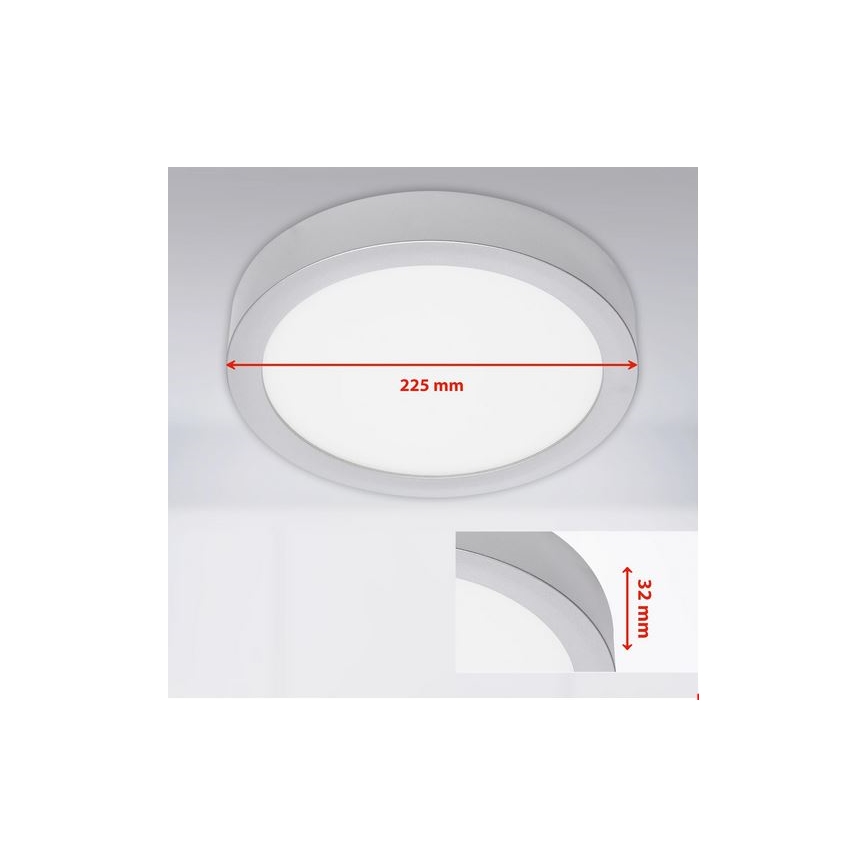 Briloner 7117-414 - LED loftlampe FIRE LED/16,5W/230V 4000K