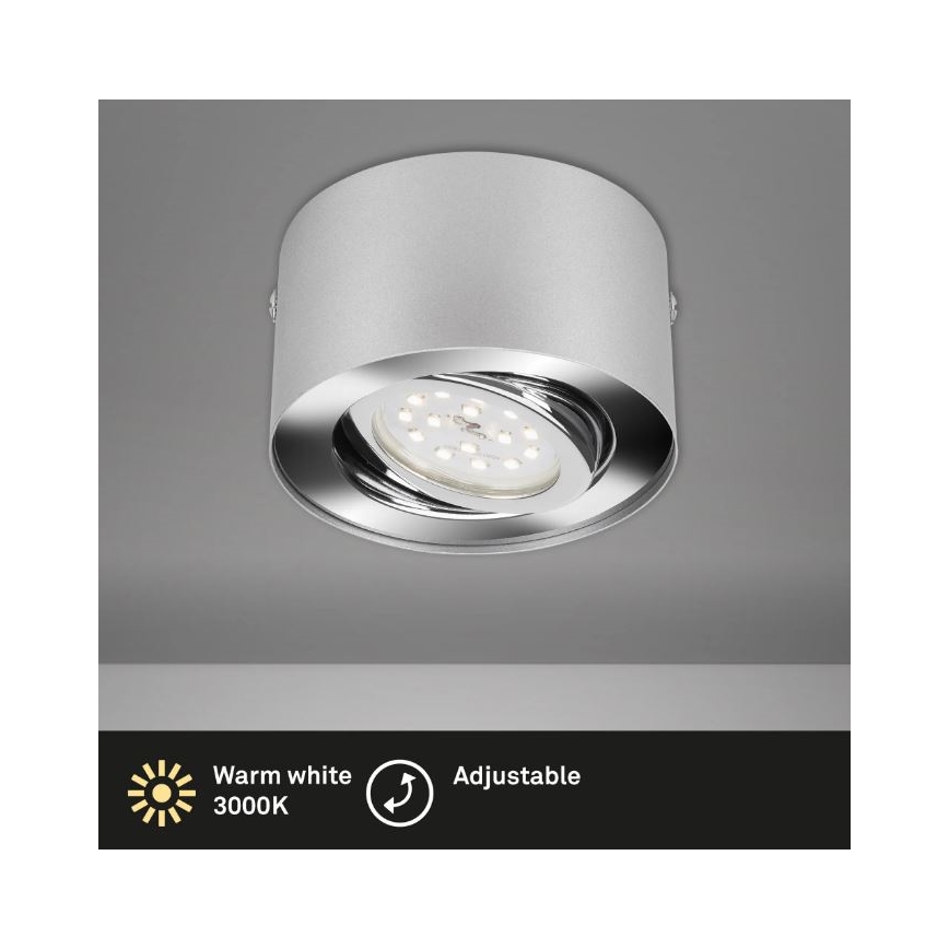 Briloner 7121-014 - LED spotlampe TUBE 1xLED/5W/230V rund