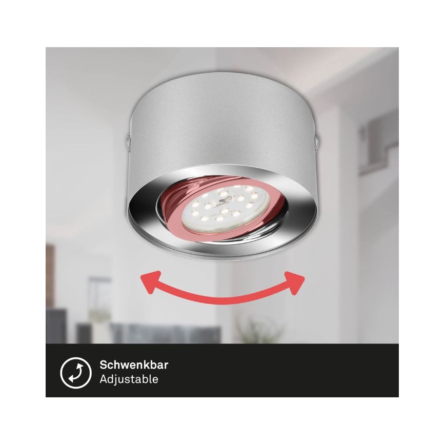 Briloner 7121-014 - LED spotlampe TUBE 1xLED/5W/230V rund