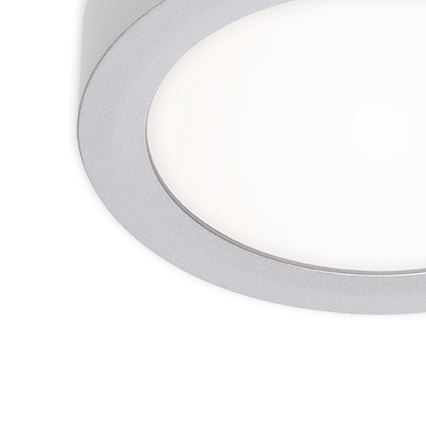 Briloner 7122-014 - LED-loftlampe FIRE LED/11W/230V 3000K Ø 17 cm sølv