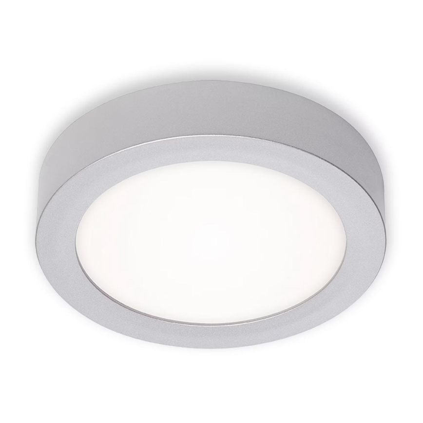 Briloner 7122-014 - LED-loftlampe FIRE LED/11W/230V 3000K Ø 17 cm sølv