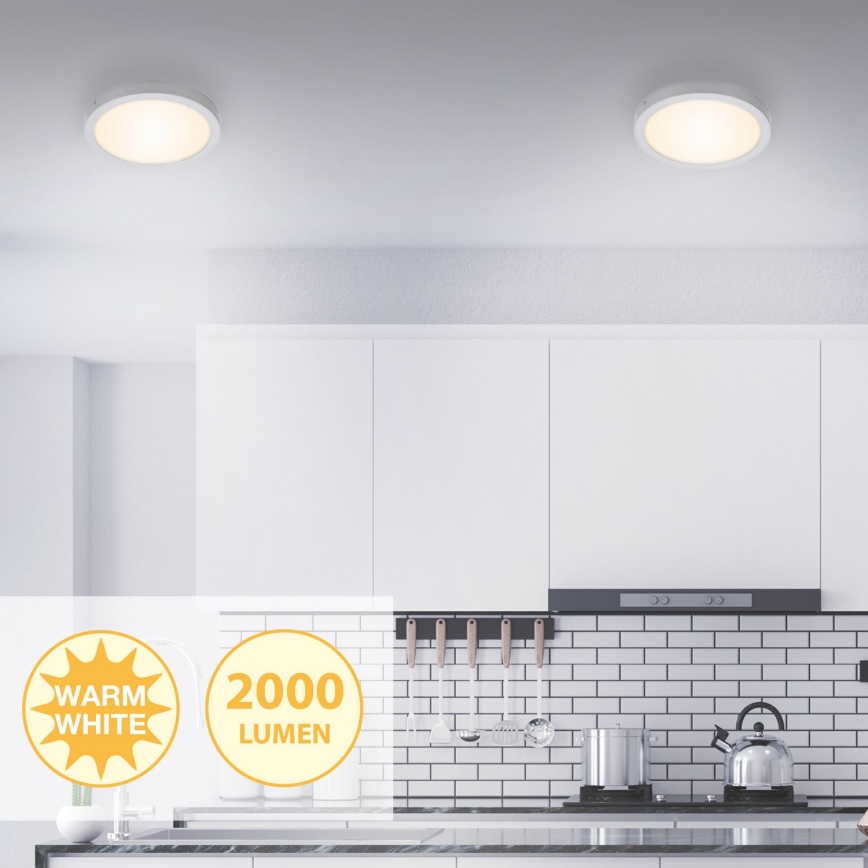 Briloner 7141-014 - LED loftlampe FIRE LED/21W/230V 3000K