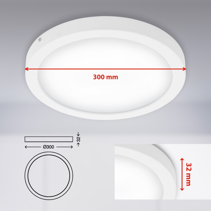Briloner 7141-416 - LED loftlampe FIRE LED/21W/230V