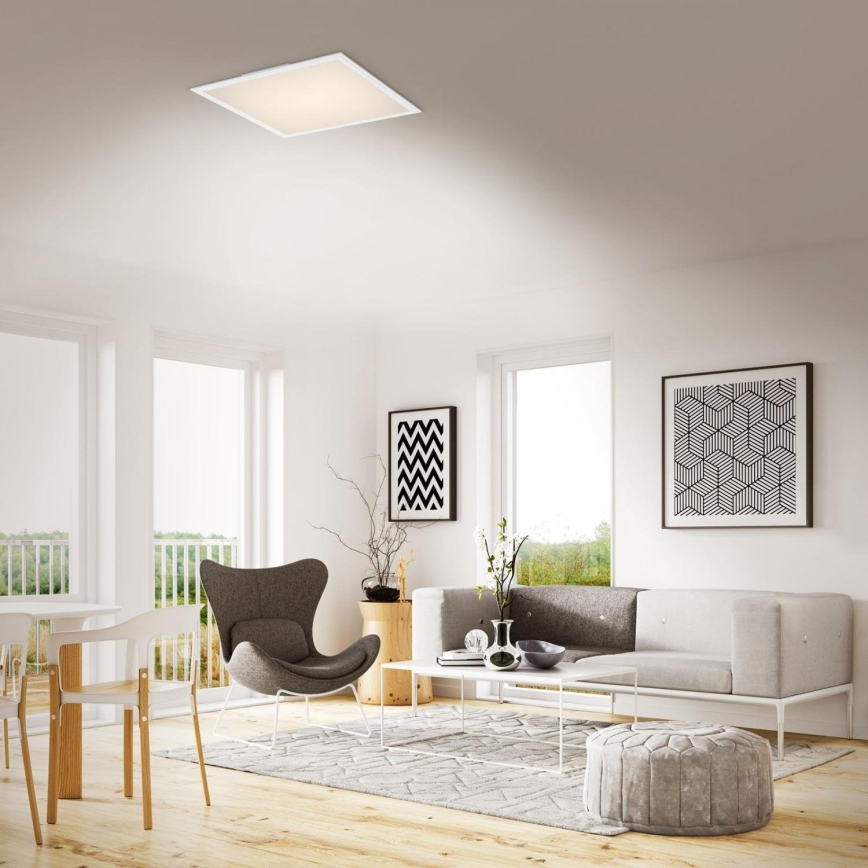Briloner 7152-016 - LED panel m. RGB-farver dæmpbart COLOUR LED/24W/230V 3000-6500K + fjernbetjening