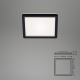 Briloner 7153-415 - LED loftlampe SLIM LED/12W/230V 19x19 cm