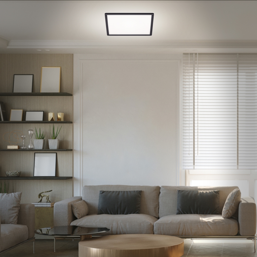 Briloner 7158-415 - LED loftlampe SLIM LED/22W/230V 42x42 cm